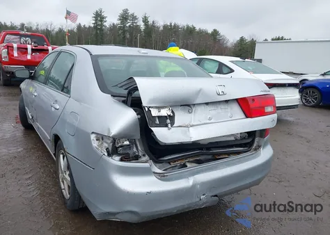 2005 Honda Accord 2.4 Ex из США, поврежденный, VIN 1HGCM56875A021409